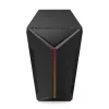 PC-kotelo KRUX Astro Cube musta — Cube-kotelo, tukee Micro ATX/Mini-ITX, 1×3,5 tuuman + 2×2,5 tuuman paikat, sivulasiseinä, max. virtalähde 28 cm, max. jäähdytyskorkeus 136 mm