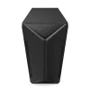 PC-kotelo KRUX Astro Cube musta — Cube-kotelo, tukee Micro ATX/Mini-ITX, 1×3,5 tuuman + 2×2,5 tuuman paikat, sivulasiseinä, max. virtalähde 28 cm, max. jäähdytyskorkeus 136 mm