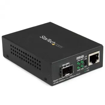 StarTech.com Gigabit Ethernet -kuitumediakonvertteri avoimella SFP-paikalla