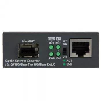 StarTech.com Gigabit Ethernet -kuitumediakonvertteri avoimella SFP-paikalla