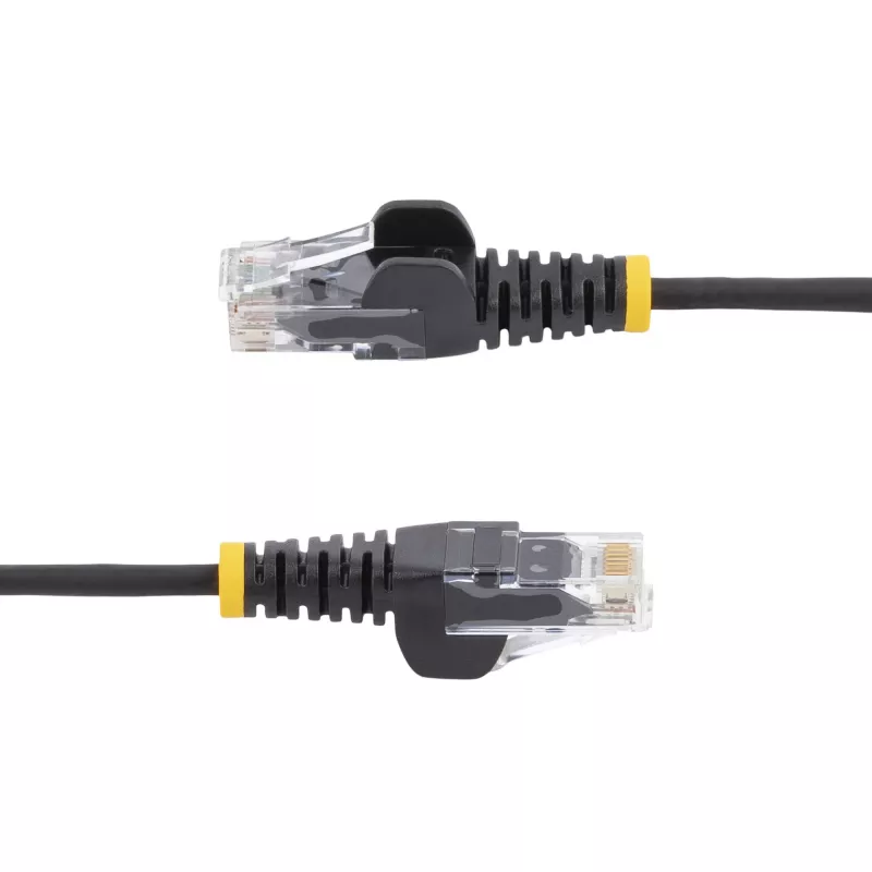 StarTech.com 2 m CAT6-kaapeli – ohut – Snagless RJ45-liittimet – musta