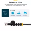 StarTech.com 2 m CAT6-kaapeli – ohut – Snagless RJ45-liittimet – musta
