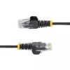 StarTech.com 3 m CAT6-kaapeli - ohut - Snagless RJ45-liittimet - musta