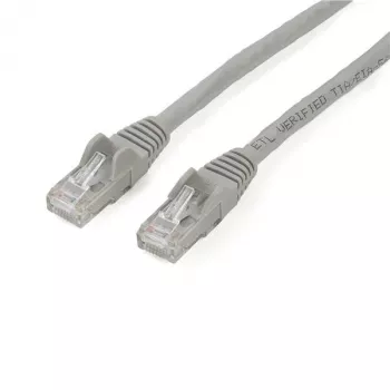 StarTech.com 2 m CAT6 Ethernet-kaapeli – harmaa, CAT 6 Gigabit Ethernet-kaapeli – 250 MHz, 100 W PoE, RJ45, UTP, verkko-/patch-kaapeli, Snagless ja vedonpoisto, yksittäin testattu