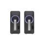 GENESIS Helium 100 BT RGB kaiutinsarja 10 W PC/kannettava musta, hopea 2.0-kanavaa Bluetooth