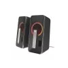 GENESIS Helium 100 BT RGB kaiutinsarja 10 W PC/kannettava musta, hopea 2.0-kanavaa Bluetooth
