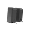 GENESIS Helium 100 BT RGB kaiutinsarja 10 W PC/kannettava musta, hopea 2.0-kanavaa Bluetooth