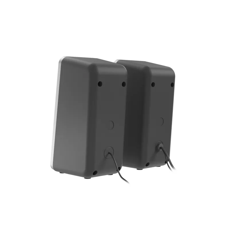 GENESIS Helium 100 BT RGB kaiutinsarja 10 W PC/kannettava musta, hopea 2.0-kanavaa Bluetooth