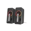 GENESIS Helium 100 BT RGB kaiutinsarja 10 W PC/kannettava musta, hopea 2.0-kanavaa Bluetooth