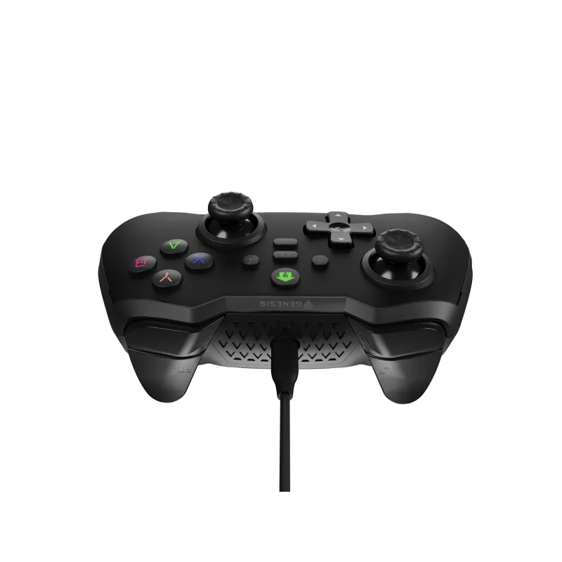 GENESIS Mangan 300 musta USB-peliohjain analoginen / digitaalinen Android, Nintendo Switch, PC