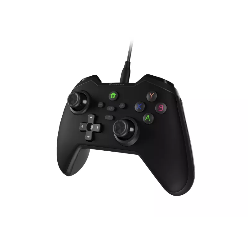 GENESIS Mangan 300 musta USB-peliohjain analoginen / digitaalinen Android, Nintendo Switch, PC