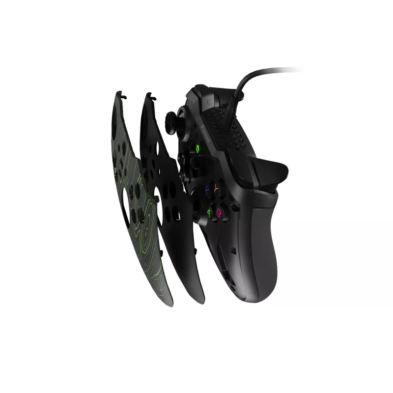 GENESIS Mangan 300 musta USB-peliohjain analoginen / digitaalinen Android, Nintendo Switch, PC