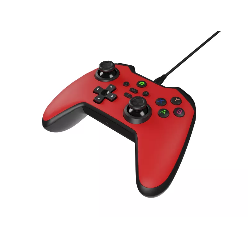 GENESIS Mangan 300 Red USB-peliohjain analoginen/digitaalinen Android, Nintendo Switch, PC
