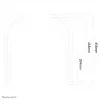 Neomounts NS-SB100 Sonos-soundbar-teline – max. 15 kg – näyttökiinnitys