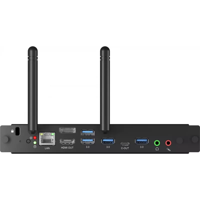iiyama OPC51204BC-1 PC/työasema Intel® Core™ i5 i5-12450H 8 GB DDR4-SDRAM 256 GB SSD Windows 11 IoT Enterprise Mini-PC musta