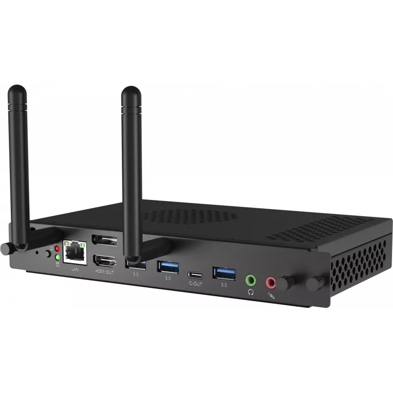 iiyama OPC51204BC-1 PC/työasema Intel® Core™ i5 i5-12450H 8 GB DDR4-SDRAM 256 GB SSD Windows 11 IoT Enterprise Mini-PC musta