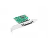 Lanberg PCE-LPT-001 PCIe-rinnakkaisporttikortti LPT (DB25), matala kiinnike