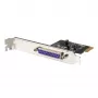 StarTech.com 1-porttinen rinnakkais-PCIe-kortti - PCI Express - DB25-rinnakkaisadapterikortti - työpöytälaajennus LPT-ohjain tulostimelle, skannerille ja piirturille - SPP/ECP - Standard/Low Profile