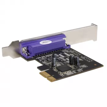 StarTech.com 1-porttinen rinnakkais-PCIe-kortti - PCI Express - DB25-rinnakkaisadapterikortti - työpöytälaajennus LPT-ohjain tulostimelle, skannerille ja piirturille - SPP/ECP - Standard/Low Profile