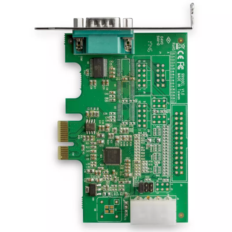 StarTech.com 1-porttinen PCI Express RS232 -sarja-adapteri - PCIe RS232 -sarja-isäntäohjain - PCIe - sarja DB9 - 16950 UART - Low Profile -laajennuskortti - Windows ja Linux