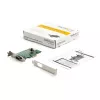 StarTech.com 1-porttinen PCI Express RS232 -sarja-adapteri - PCIe RS232 -sarja-isäntäohjain - PCIe - sarja DB9 - 16950 UART - Low Profile -laajennuskortti - Windows ja Linux