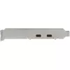 StarTech.com 2-porttinen USB 3.2 Gen 2 PCIe -kortti, USB-C 10 Gbps SuperSpeed PCI Express 3.0 x4 -ohjainkortti, USB Type-C -adapterikortti, vain data, Windows/macOS/Linux, TAA