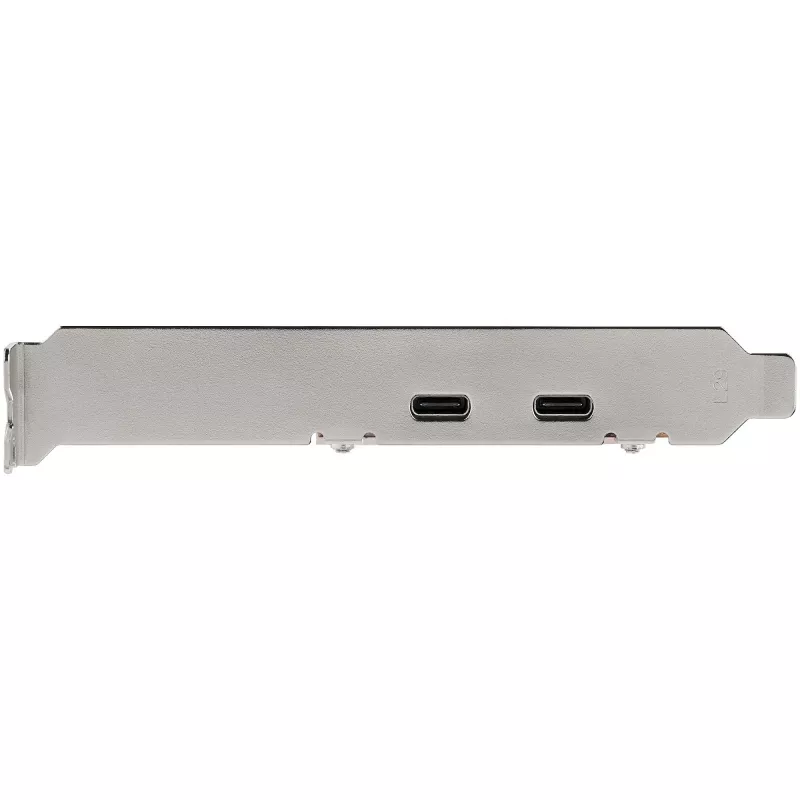 StarTech.com 2-porttinen USB 3.2 Gen 2 PCIe -kortti, USB-C 10 Gbps SuperSpeed PCI Express 3.0 x4 -ohjainkortti, USB Type-C -adapterikortti, vain data, Windows/macOS/Linux, TAA