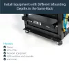 StarTech.com Rail Depth Adapter Kit for Server Racks - 1U