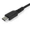 StarTech.com 2 m USB-C-laturikaapeli – kestävä pikalataus- ja synkronointikaapeli USB 2.0 Type-C - USB-C kannettavan laturikaapeli – TPE-kuori aramidikuitua M/M 60 W musta – Samsung S10 S20 iPad Pro MS Surface