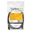 StarTech.com 2 m USB-C-laturikaapeli – kestävä pikalataus- ja synkronointikaapeli USB 2.0 Type-C - USB-C kannettavan laturikaapeli – TPE-kuori aramidikuitua M/M 60 W musta – Samsung S10 S20 iPad Pro MS Surface