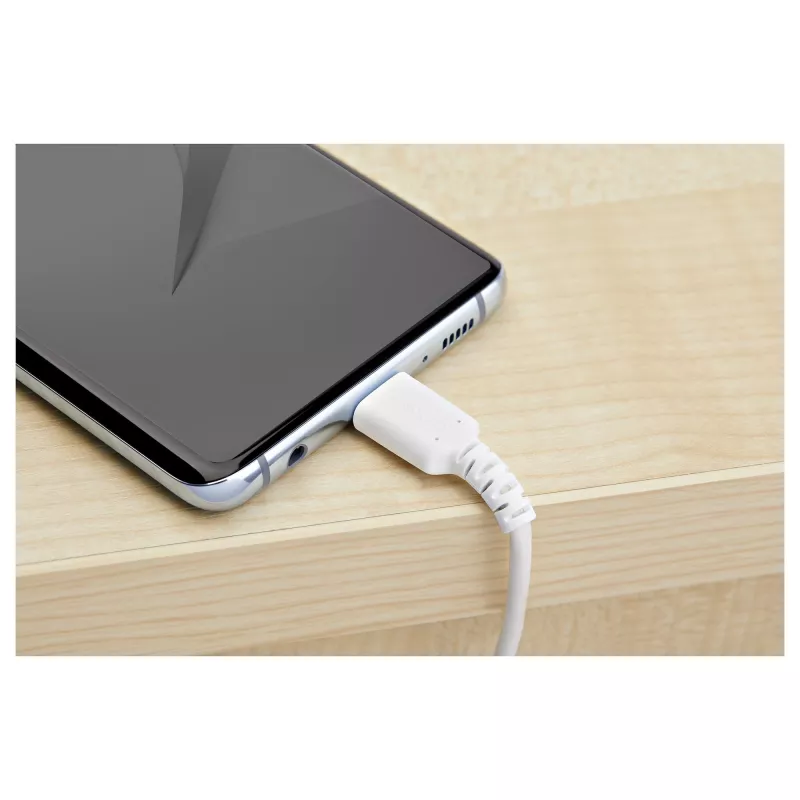 StarTech.com 2m USB-C-laturikaapeli – kestävä pikalataus- ja synkronointi-USB-2.0-Type-C–USB-C-kannettavan laturikaapeli – TPE-päällyste aramidikuitu M/M 60W valkoinen – Samsung S10 S20 iPad Pro MS Surface