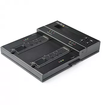 StarTech.com erillinen M.2 SATA- ja M.2 NVMe -kahdentaja ja -tyhjentäjä - HDD/SSD-kloonaaja/pyyhkijä M.2 PCIe AHCI/NVMe-, M.2 SATA-, 2,5/3,5 tuuman SATA-asemille - ulkoinen kiintolevyjen tyhjentäjä/kahdentaja, TAA