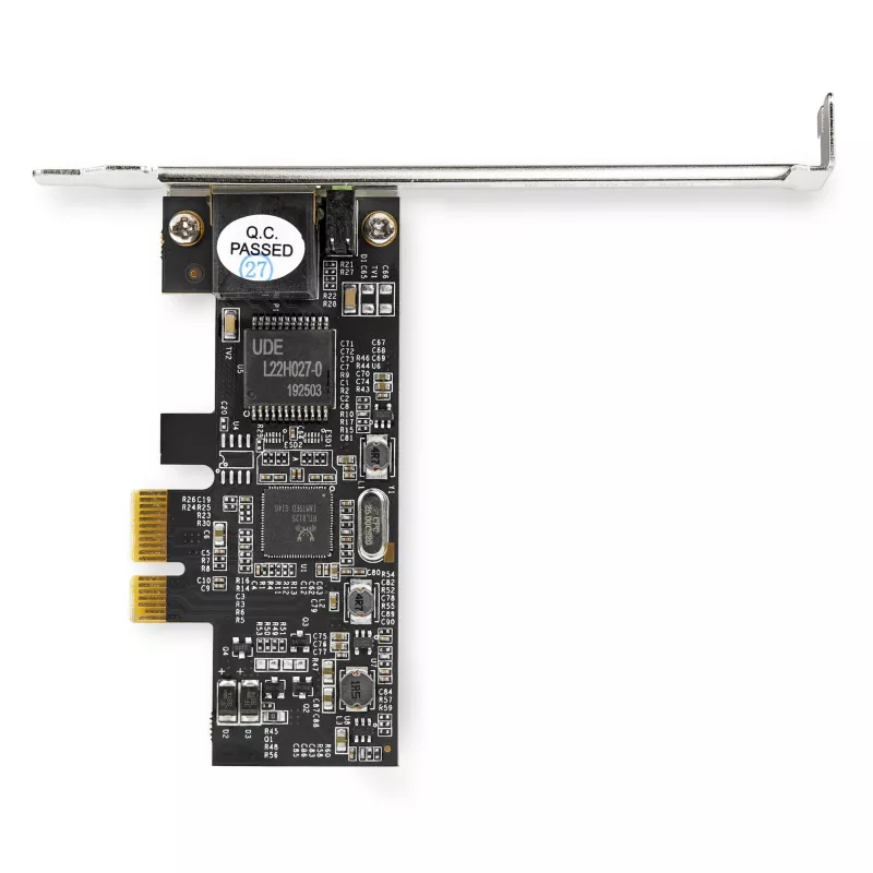 StarTech.com 2,5 Gbit/s 2.5GBASE-T PCIe-verkkokortti, sisäinen, kaapeloitu, PCI Express, Ethernet, 2500 Mbit/s, musta