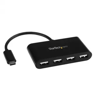 StarTech.com 4 portin USB-C-keskitin - minikeskitin - USB-C 4x USB-A - USB 2.0