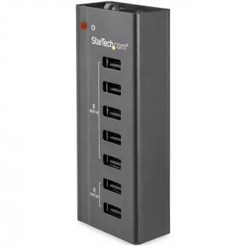 StarTech.com 7 portin USB-latausasema 5x 1 A ja 2x 2 A liitännöillä