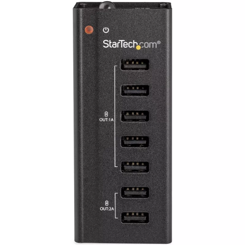 StarTech.com 7 portin USB-latausasema 5x 1 A ja 2x 2 A liitännöillä