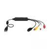 StarTech.com USB-videokaappausadapterikaapeli – S-Video/Composite USB 2.0 SD-videokaappauslaitekaapeli – TWAIN-tuki – analogia-digitaalimuunnin mediatallennukseen – vain Windows
