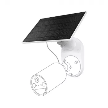 TP-Link Tapo aurinkopaneeli MÄÄRITTELY: 5,2 V 2,5 W TOIMINTO: Type-C-latausliitäntä, keskeytymätön virransyöttö, joustava aurinkoasennus, toimii akkukameran kanssa, 4 m latauskaapeli (yhteensä), säänkestävä (IP65)
