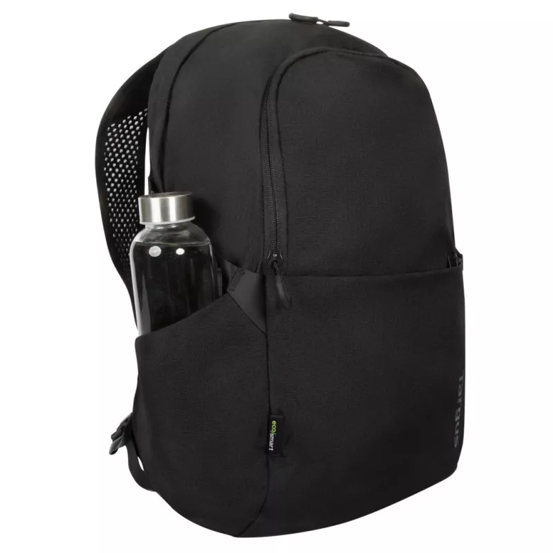 Targus TBB641GL EcoSmart Zero Waste kannettavan reppu, 15–16 tuumaa, muovi, musta