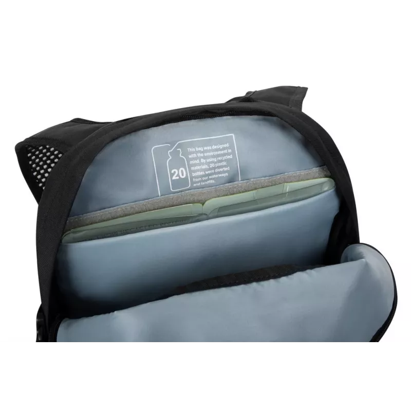 Targus TBB641GL EcoSmart Zero Waste kannettavan reppu, 15–16 tuumaa, muovi, musta