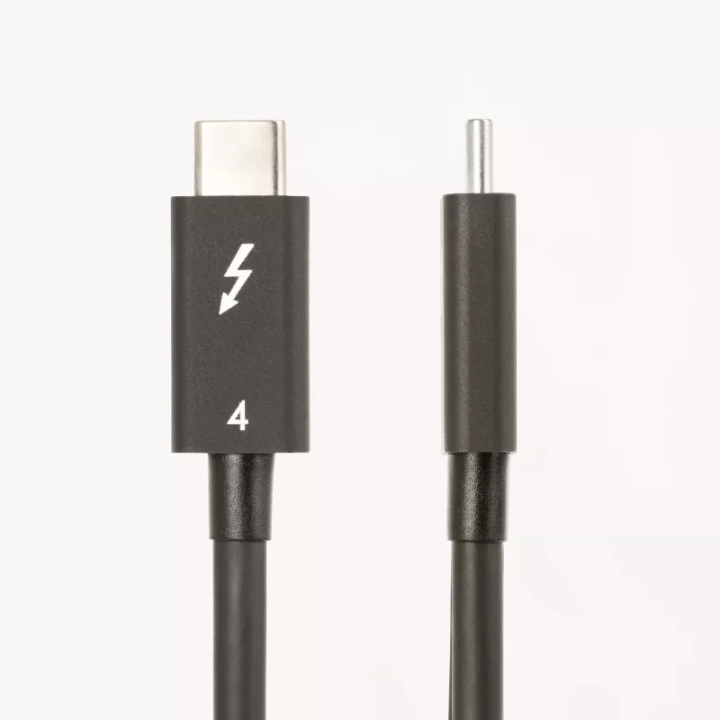StarTech.com 3ft (1m) Thunderbolt 4 -kaapeli – 40 Gbit/s – 100 W PD – 4K/8K video – Intel-sertifioitu Thunderbolt-kaapeli – yhteensopiva USB4/Thunderbolt 3/USB 3.2/USB Type-C/DisplayPort