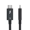 StarTech.com 3ft (1m) Thunderbolt 5 -kaapeli, 80 Gbit/s/enintään 120 Gbit/s, 240 W PD, 8K 60 Hz, sertifioitu Thunderbolt-kaapeli – yhteensopiva Thunderbolt 4/USB4/USB-C