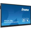 iiyama 65 inch interaktiivinen 4K UHD kosketusnäyttö korkeussäädettävällä yhteistyönäytöllä