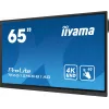 iiyama 65 inch interaktiivinen 4K UHD kosketusnäyttö korkeussäädettävällä yhteistyönäytöllä