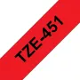 Brother TZE-451 merkintänauha musta punaiselle TZ