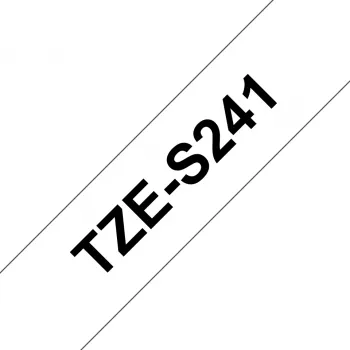 Brother TZE-S241 merkintänauha musta valkoiselle TZ
