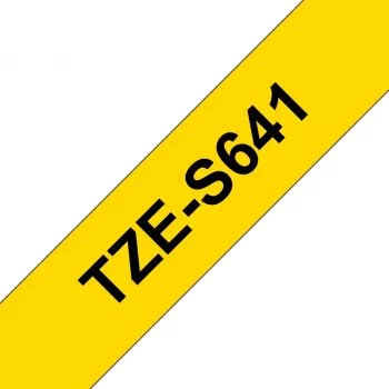 Brother TZE-S641 merkintänauha musta keltaiselle TZ