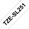 Brother TZESL251 merkintänauha musta valkoiselle