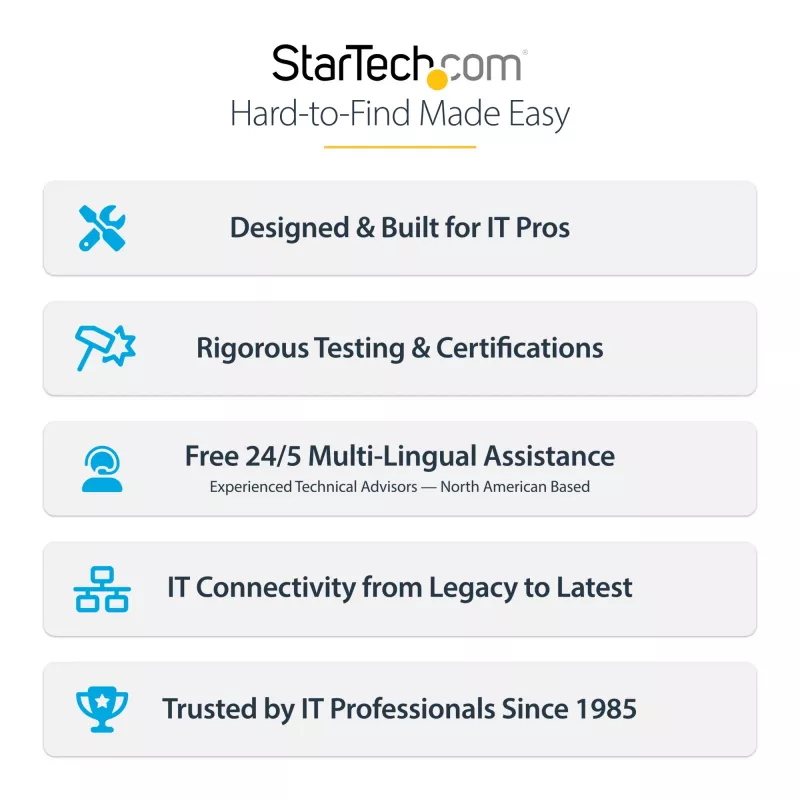 StarTech.com 2.5GbE USB-C - Ethernet-sovitin USB-A-muuntimella, NBASE-T NIC, USB 3.0 Type-C 2.5/1G moninopeusverkko, Thunderbolt-yhteensopiva, Windows & Mac