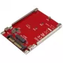StarTech.com M.2-asema-U.2-(SFF-8639)-isäntäsovitin M.2-PCIe-NVMe-SSD-asemille